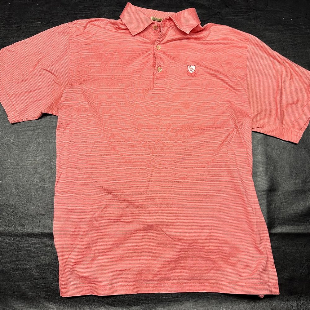 Peter Millar Mens Plainfield Country Club Golf Polo